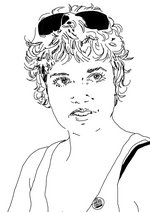 Eine stilisierte Zeichnung von Isabel Brugger.