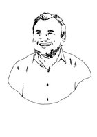 Eine stilisierte Zeichnung von Jasmin Donlic.