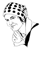 Eine stilisierte Zeichnung von Katrin Ackerl Konstantin.