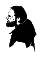 Eine stilisierte Zeichnung von Andreas Hudelist.